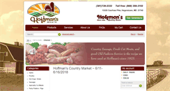 Desktop Screenshot of hoffmanmeats.com